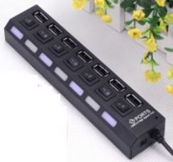 USB HUB 7 ช่อง มีสวิตส ์ on/off ได้ แต่ละช่อง